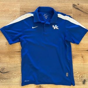 Mens nike Kentucky dri-fit polo
